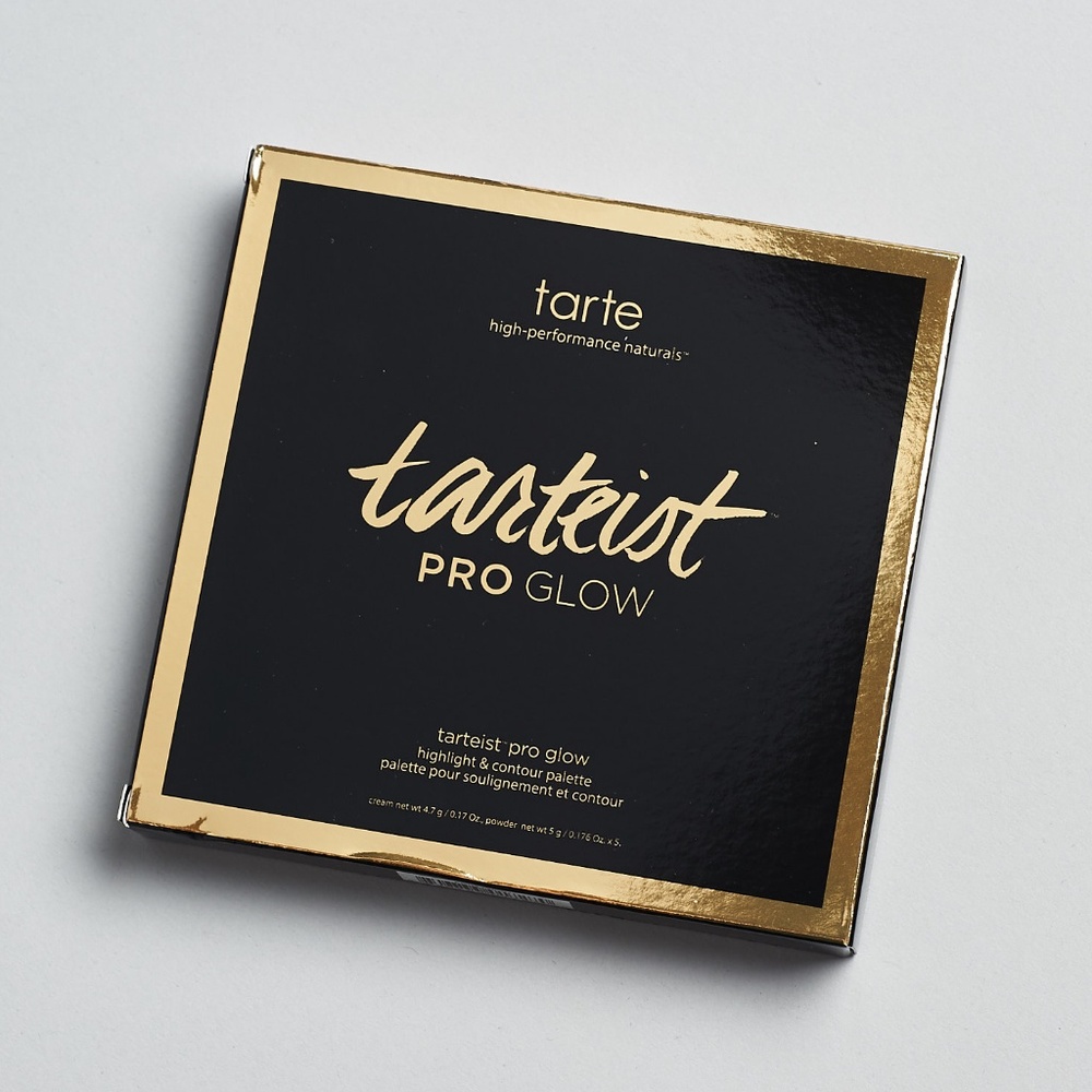 Tarteist PRO glow highlight & contour palette